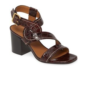 NWT CHLOE CANDICE STRAP 70MM SANDALS